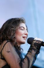 LORDE Performs at Governors Ball Music Festival in New York 06/02/2017
