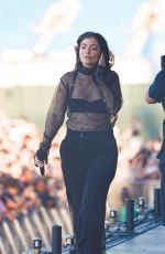 LORDE Performs at Governors Ball Music Festival in New York 06/02/2017