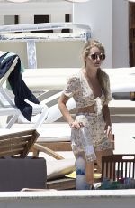LOTTIE MOSS and FRANKIE GAFF in Bikinis on Vacation in Ibiza 06/11/2017