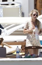 LOTTIE MOSS and FRANKIE GAFF in Bikinis on Vacation in Ibiza 06/11/2017
