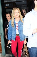 LOTTIE MOSS and TALLIA STORM Out in London 06/03/2017
