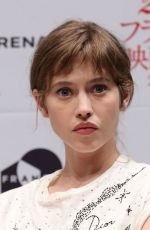 LOU DE LAAGE at Les Innocentes Panel at French Film Festival in Tokyo 06/24/2017