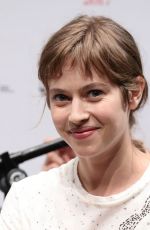 LOU DE LAAGE at Les Innocentes Panel at French Film Festival in Tokyo 06/24/2017