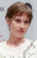 LOU DE LAAGE at Les Innocentes Panel at French Film Festival in Tokyo 06/24/2017