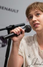 LOU DE LAAGE at Les Innocentes Panel at French Film Festival in Tokyo 06/24/2017