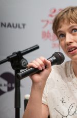 LOU DE LAAGE at Les Innocentes Panel at French Film Festival in Tokyo 06/24/2017