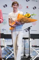 LOU DE LAAGE at Les Innocentes Panel at French Film Festival in Tokyo 06/24/2017