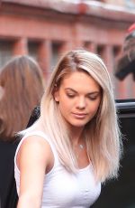 LOUISA JOHNSON Leaves Trending Live Studio in London 06/22/2017