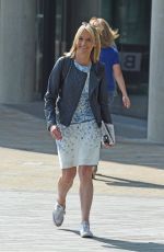 LOUISE MINCHIN Leaves a Studio in Manchester 06/20/2017