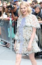 LUCY BOYNTON Arrives at AOL Build Speaker Series in New York 06/29/2017