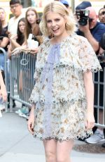 LUCY BOYNTON Arrives at AOL Build Speaker Series in New York 06/29/2017