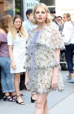 LUCY BOYNTON Arrives at AOL Build Speaker Series in New York 06/29/2017