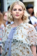 LUCY BOYNTON Arrives at AOL Build Speaker Series in New York 06/29/2017