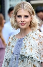 LUCY BOYNTON Arrives at AOL Build Speaker Series in New York 06/29/2017