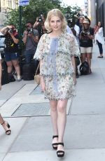 LUCY BOYNTON Arrives at AOL Build Speaker Series in New York 06/29/2017