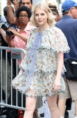 LUCY BOYNTON Arrives at AOL Build Speaker Series in New York 06/29/2017