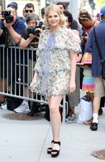 LUCY BOYNTON Arrives at AOL Build Speaker Series in New York 06/29/2017