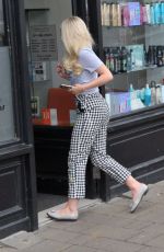 LUCY FALLON at a Hair Salon in Dublin 06/17/2017