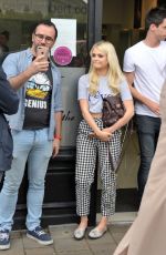 LUCY FALLON at a Hair Salon in Dublin 06/17/2017