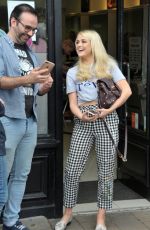 LUCY FALLON at a Hair Salon in Dublin 06/17/2017