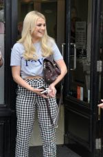 LUCY FALLON at a Hair Salon in Dublin 06/17/2017