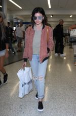LUCY HALE at Los Angeles International Airport 06/04/2017