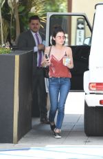 LUCY HALE at Roosevelt Hotel in Los Angeles 06/24/2017