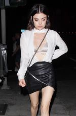LUCY HALE Celebrates Her 28th Birthday at Viva Hollywood in Los Angeles 06/17/2017