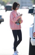 LUCY HALE Out for Coffee in Los Angeles 06/09/2017