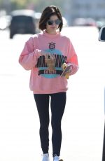 LUCY HALE Out for Coffee in Los Angeles 06/09/2017