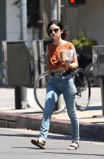 LUCY HALE Out for Coffee in Los Angeles 06/21/2017