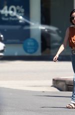LUCY HALE Out for Coffee in Los Angeles 06/21/2017