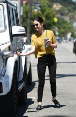 LUCY HALE Out for Coffee in Los Angeles 06/27/2017