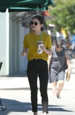 LUCY HALE Out for Coffee in Los Angeles 06/27/2017