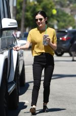 LUCY HALE Out for Coffee in Los Angeles 06/27/2017