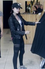 LUCY HALE Shopping at Reformation Store in Los Angeles 06/05/2017