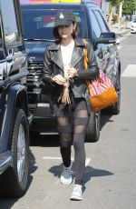 LUCY HALE Shopping at Reformation Store in Los Angeles 06/05/2017