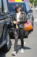 LUCY HALE Shopping at Reformation Store in Los Angeles 06/05/2017