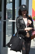 LUCY HALE Shopping at Reformation Store in Los Angeles 06/05/2017