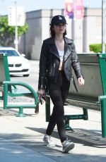 LUCY HALE Shopping at Reformation Store in Los Angeles 06/05/2017