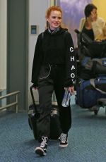 MADELAINE PETSCH Arrives at Airport in Vancouver 06/26/2017