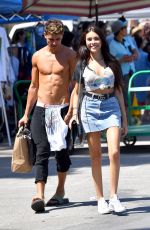 MADISON BEER Shopping at Flea Market in Los Angeles 06/12/2017