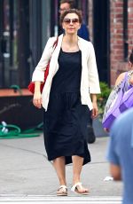 MAGGIE GYLLENHAAL Out Shopping in New York 06/13/2017