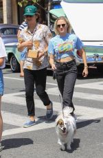 MAIKA MONROE Shopping at The Grove in Hollywood 06/03/2017