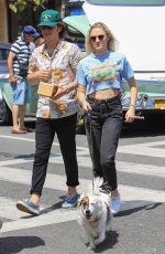 MAIKA MONROE Shopping at The Grove in Hollywood 06/03/2017