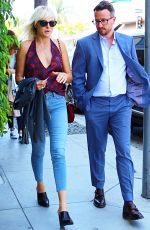 MALIN AKERMAN Out for Lunch in Beverly Hills 06/01/2017