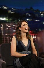 MANDY MOORE at Jimmy Kimmel Live 06/09/2017