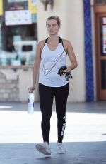 MARGOT ROBBIE at a Gas Station in Los Angeles 06/09/2017