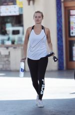 MARGOT ROBBIE at a Gas Station in Los Angeles 06/09/2017