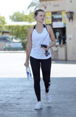 MARGOT ROBBIE at a Gas Station in Los Angeles 06/09/2017